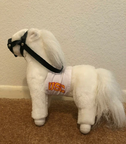 USC Traveler Trojan Horse Plush Toy Mascot University of Southern California Cover