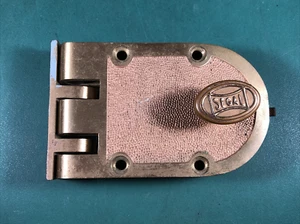 Vintage Segal | Brass Deadbolt Door Lock | Works - Picture 1 of 7