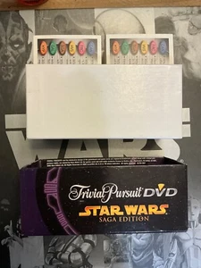 Trivial Pursuit DVD STAR WARS SAGA Edition — Replacement Trivia Cards 300 Cards - Picture 1 of 3