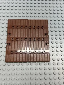 LEGO Replacement Dark Brown Stockade Doors MPN 87601 - Picture 1 of 4