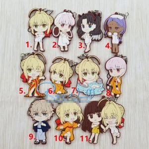 Anime Fate/EXTRA Last Encore rubber Keychain Key Ring Straps Rare cosplay - Picture 1 of 1