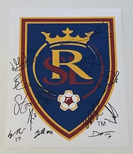 Real Salt Lake RSL 2019 team signed 11x14 photo autographed MLS Albert Rusnak - Picture 1 of 1