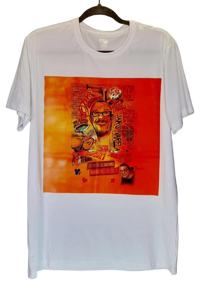 Camiseta Jairo Varela Unisex - Grande Ajustada - 90 Poliéster - 10 Spandex Foto 1 de 4