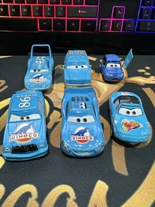 Disney Pixar Cars The King +Mrs. King+Dinoco Lightning+Tia+Chick Hicks+McCrew 🔥 - Picture 1 of 5