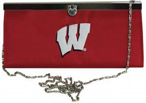 NCAA Wisconsin Badgers Ladies Purse Clutch Cover