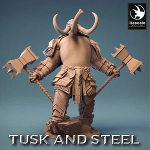 Loxodon Éléphant Chef E2 - Tusk and Steel - Lord Of The Print - 28mm Tabletop - Bild 1 von 6