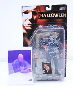 Raro giocattolo action figure vintage firmato autografato Halloween Michael Myers McFarlane - Foto 1 di 12