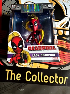 METAL FIG DIE CAST #M353 MARVEL LADY DEADPOOL 4" METAL ACTION FIGURE NIB - Picture 1 of 2