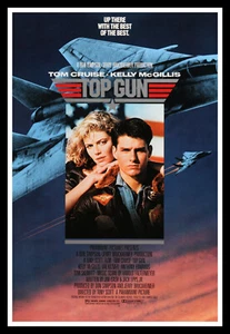 Top Gun Up There Movie Poster Print & Unframed Canvas Prints - Foto 1 di 2