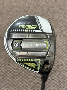 Cobra Rad Speed 14.5° 3 Wood Riptide CB 5.5 50g R Flex Shaft Cobra Connect Grip - Picture 1 of 10