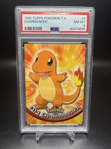 Pokemon Tcg: Charmander E4 - Movie Edition - Graded Psa 8 Near Mint-MT - Picture 1 of 2