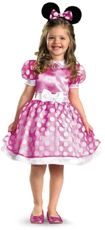 Minnie Mouse Clubhouse Classic Costume M 3 T 4 T