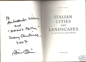 Italian Cities & Landscape W Fain jr 2007-signed/insert - Imagen 1 de 1