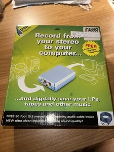 XITEL INport Analog to PC Audio Recording Kit Adapter Stereo LPs Tapes - Picture 1 of 2