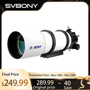 SVBONY SV48P Astronomical Telescope 2" 90mm F5.5 Refractor OTA for Beginners - Picture 1 of 13