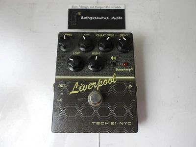 Tech 21 Liverpool Sansamp Character Series Overdrive Effects Pedal Version 2 V2 - Image 1 of 4