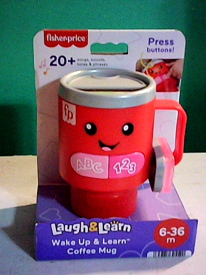Taza de café Fisher-Price Laugh and Learn Wake Up and Learn - NUEVA EN CAJA Foto 1 de 1