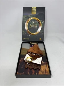 Rare Lord Of The Rings The Shire Virtual Challenge Conqueror Medal With Ring - Picture 1 of 9