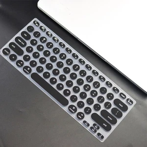 Tastatur Skin Superbcco Wireless Retro Typewriter Style Tastatur MK610 79 Tasten - Bild 1 von 7
