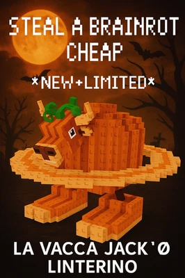 SATURNO SATURNITA 🟠 ONLINE | 🦇 La Vacca Jacko Linterino 🎃 | SAB | STEAL A BRAINROT ✨