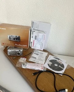 Canon Power Shot A420 Digital Kamera 4 Megapixel Digitalkamera 4,0 - Bild 1 von 8
