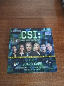 CSI Board Game Crime Scene Investigation with 8 Crime Stories New - Picture 1 of 6