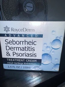 Roycederm Seborrheic Dermatitis Psoriasis Relief Cream 3.4 oz Exp 2026 - Picture 1 of 4