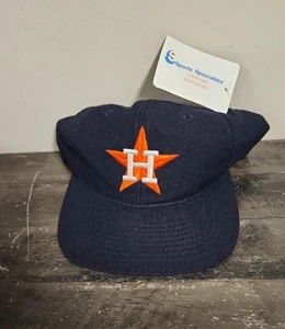 Cappello/berretto lana Houston Astros Sports Specialties vintage anni 90 usato con etichetta - Foto 1 di 12