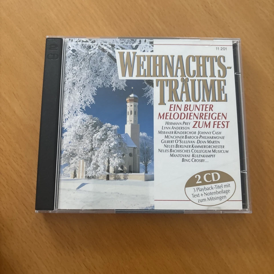 Weihnachtsträume - Ein bunter Melodienreigen zum Fest    Doppel-CD   Delta-Music - Bild 1 von 3