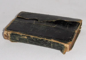 1861 Das Neue Testament ~ Roger Scheid Tamaqua Pa ~ Leder Taschendruck - Bild 1 von 6