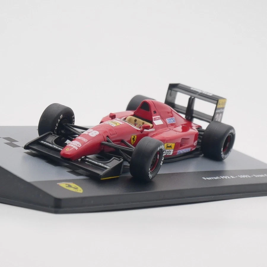ixo 1:43 F1 Racing Cars Ferrari F92 A 1992 Ivan Capelli Diecast Car Model - Image 1 of 4