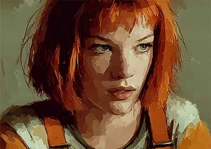 2024 5TH ELEMENT LEELOO 1/1 MASTERPIECE ART SKETCH CARD ARTIST SIGNED - Picture 1 of 2