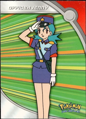 2000 Topps Pokemon TV Animation Series 3 Heroes & Villains Officer Jenny #HV17 - Image 1 of 2