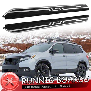2PCS Fixed Running Boards Fits for Honda Passport 2019-2025 Side Steps Nerf bar - Picture 1 of 6