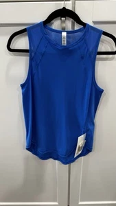 Lululemon Sculpt Tank Size 4 Wild Bluebell Regular Hip Length - Picture 1 of 6