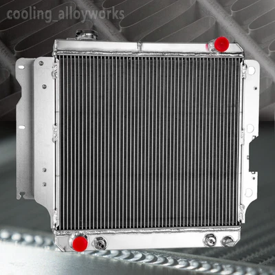 Fit 1987-2006 2002 Jeep Wrangler YJ TJ 2.4L 2.5L 4.0L 4.2L 3 Row Radiator CC2101 Foto 1 de 4