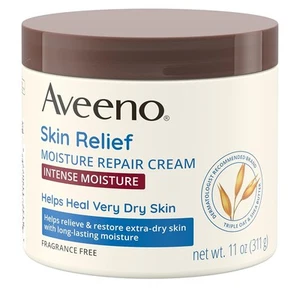 Aveeno Skin Relief Intensive Moisture Repair Körpercreme 11 Unzen (1er Pack) - Bild 1 von 8