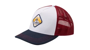 Original VW Trucker Cap Weiß/Bordeaux Basecap Kappe 7E9084300B - Bild 1 von 2