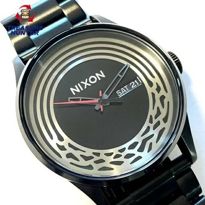 Reloj Nixon Star Wars A356SW2444 Kylo Negro The Sentry Acero Inoxidable Foto 1 de 4