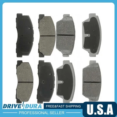 Front Rear Disc Brake Pad Set fits 1990-1990 Dodge 2000 GTX - Image 1 of 3