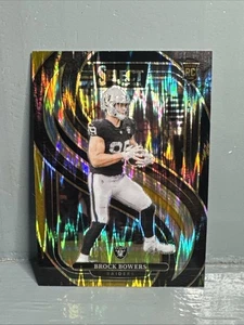 2024 Panini Select - Premier Level Brock Bowers #118 Black & Gold Shock Prizm... - Picture 1 of 2
