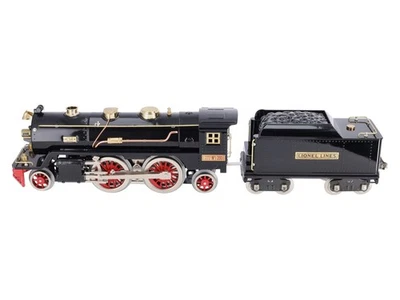 Lionel 6-13100 O Standard Gauge 390E Black Steam Locomotive and Tender EX - Image 1 of 4