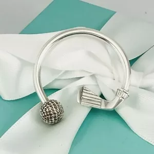 Tiffany & Co Golf Club and Golf Ball Key Ring Chain Keychain - Picture 1 of 8