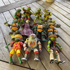 TMNT Konvolut Action Figuren Teenage Mutant Ninja Turtles 2012 & 2023 11 Stück - Bild 1 von 9