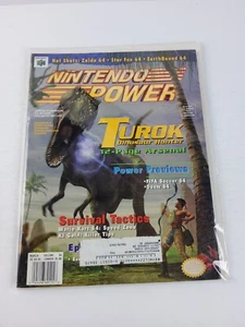 Nintendo Power Magazine Volume 94 March 1997 Turok Dinosaur FIFA 64 Poster - Imagen 1 de 7