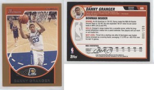 2007-08 Bowman Draft Picks & Stars Gold /99 Danny Granger #88
