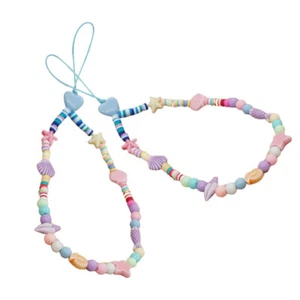 2 Pcs Handy Kette Damen Mobilfunkzubehör Anhänger Praktisches Telefonband - Zdjęcie 1 z 12