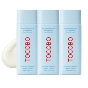 TOCOBO Bio Crema Solar Acuosa 50 ml (1,69 oz) x 3 piezas (SPF50+ PA++++) Protector Solar - Imagen 1 de 15