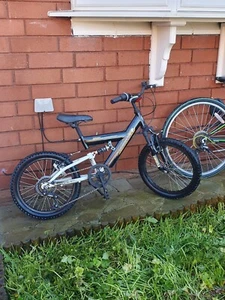 Piranha Omega 18 inch Wheel Size Unisex Mountain Bike Full Suspension - Picture 1 of 12