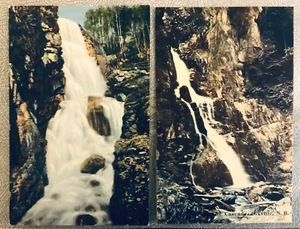 The Cascade Dixville New Hampshire NH 2er Set Vintage Postkarten #2083 - Bild 1 von 2